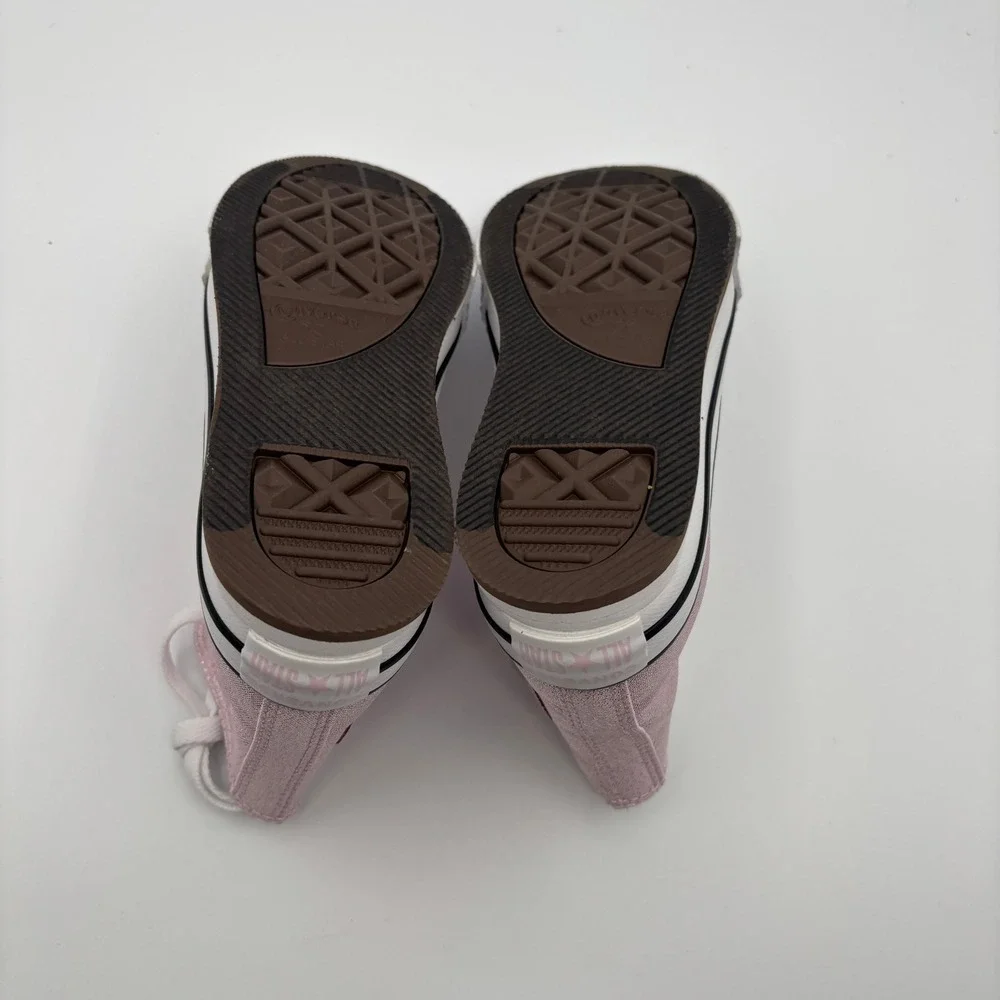 Converse CTAS Eva Lift Hi Shoes Youth Size 13 Pink White Lifestyle A17128F